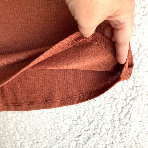 Banana Republic Women's rust luxespun sleeveless tank, Sz M - Picture 11 of 11